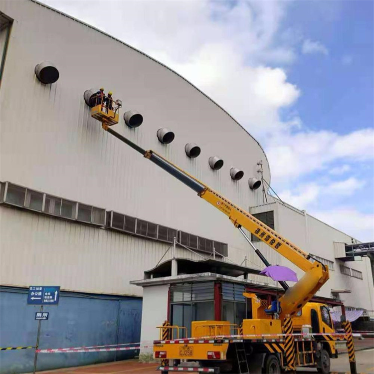 邢台桥东高空作业车出租服务：专业广告牌安装解决方案